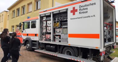 Fahrzeug des Deutschen Roten Kreuz