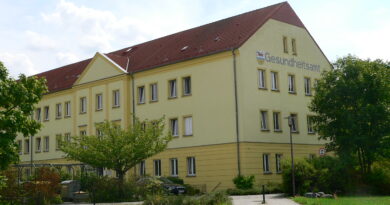 Gebäude des Gesundheitsamtes des Landkreises OSL