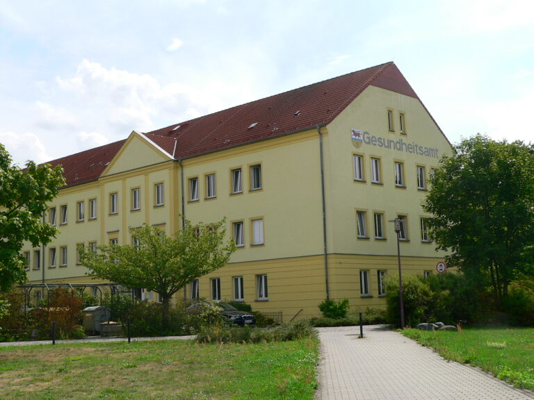 Gebäude des Gesundheitsamtes des Landkreises OSL