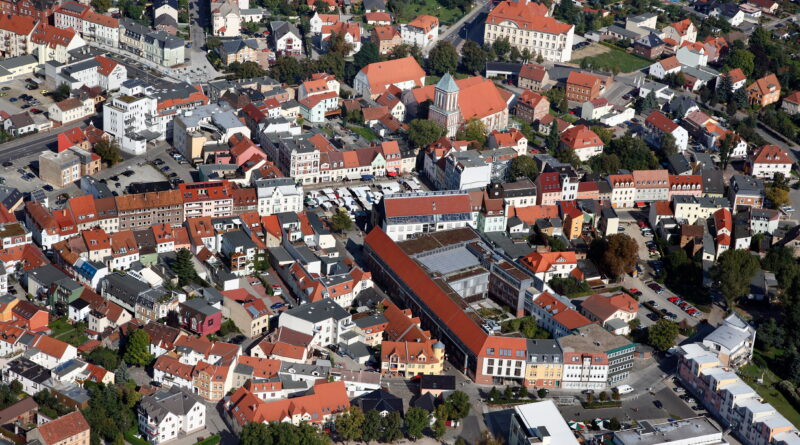 Luftbild von Senftenberg