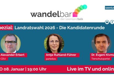 🎞️LIVE: wandelbar am 08. Januar mit allen Landratskandidaten