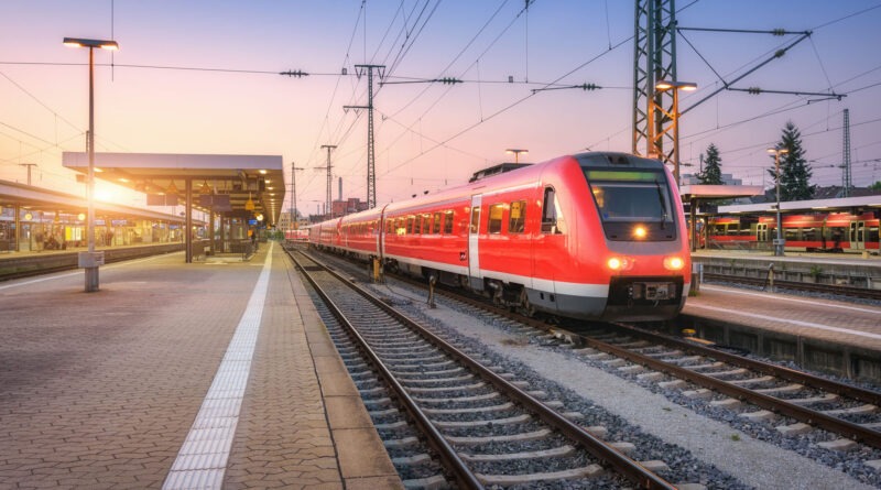 Symbolbild: Regionalzug an einem Bahnsteig
